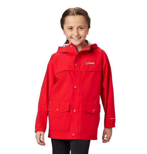 Columbia Disney Ibex Waterproof Jacket Red For Girls NZ19328 New Zealand